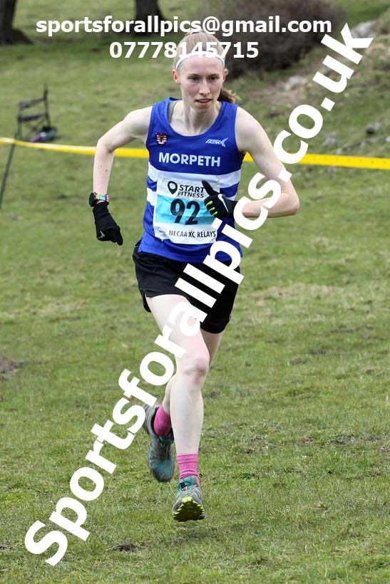 Masters men 2021 NECAA Cross Country Relays, Thornley Farm, Peterlee, Saturday, April 10th. Photo: David T. Hewitson/Sports for All Pics